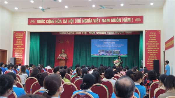 Trường Tiểu học Trung Mầu tham dự Hội nghị phát động chiến dịch tổng vệ sinh môi trường, phòng chống dịch bệnh sốt xuất huyết